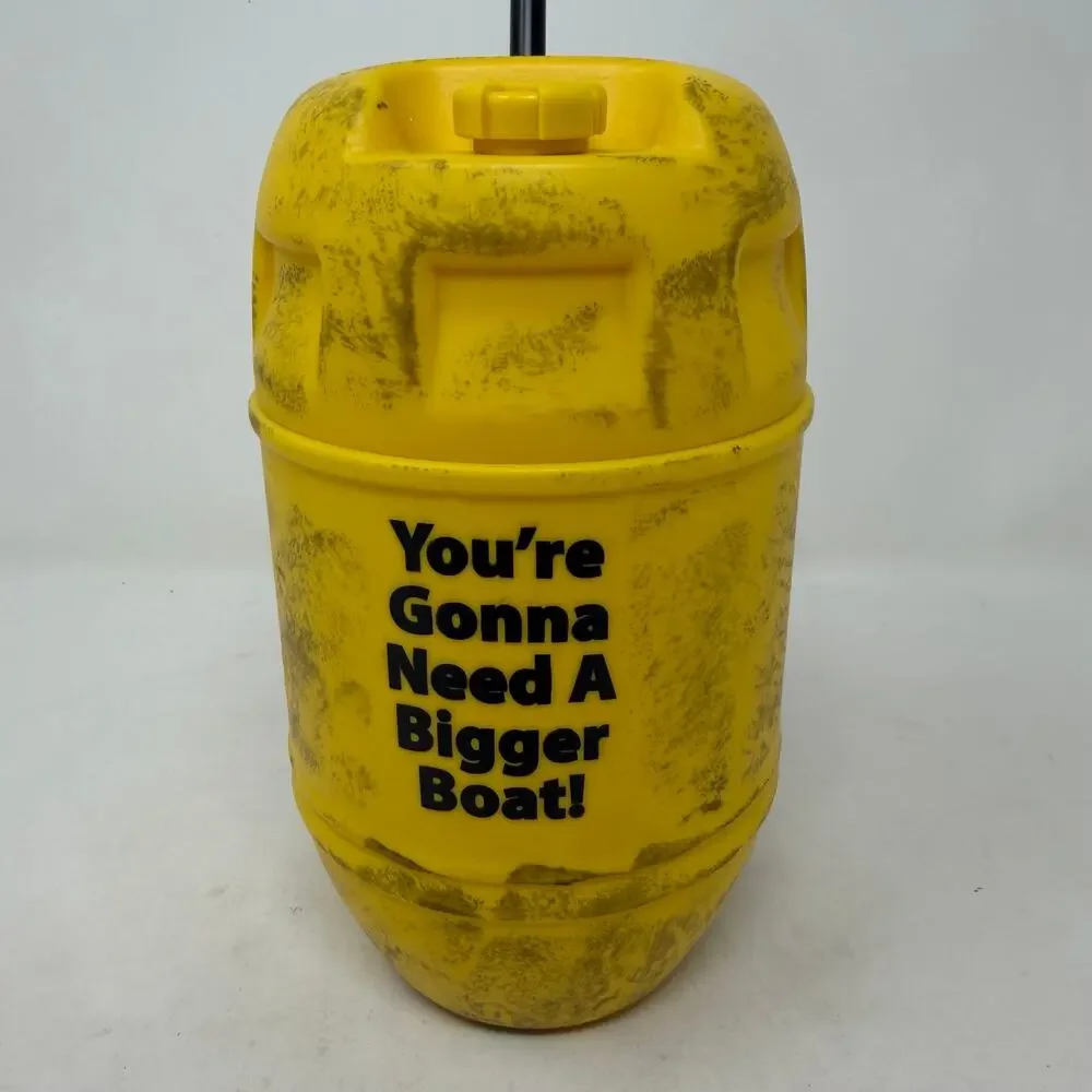 Jaws 50Th Anniversary Barrel Drink Cup With Straw